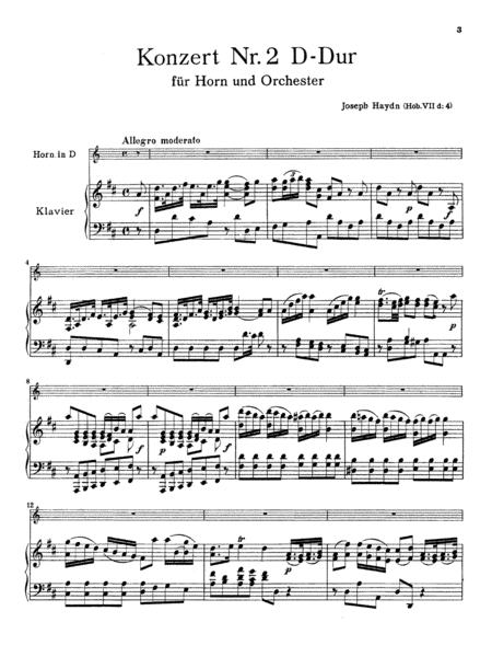 Haydn: Concerto No. 2 in D Major