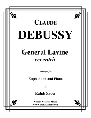 Book cover for General Lavine, eccentric for Euphonium and Trombone