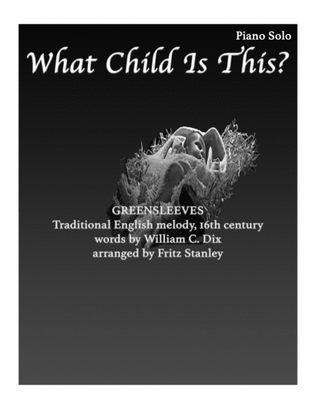 Book cover for What Child Is This? - Piano Solo