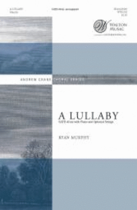 Book cover for A Lullaby (Vocal Score)