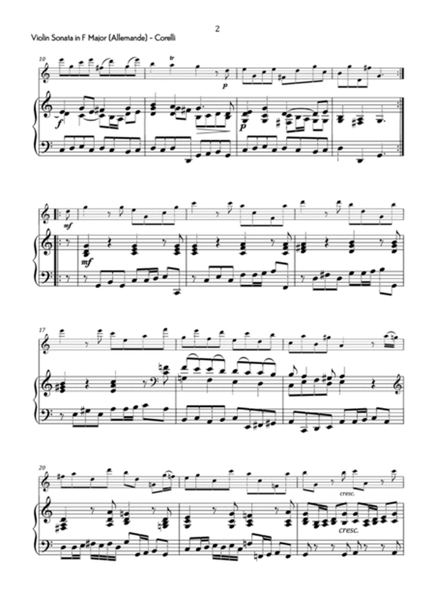 Corelli - Allemande (from Violin Sonata) in C Major - Intermediate image number null