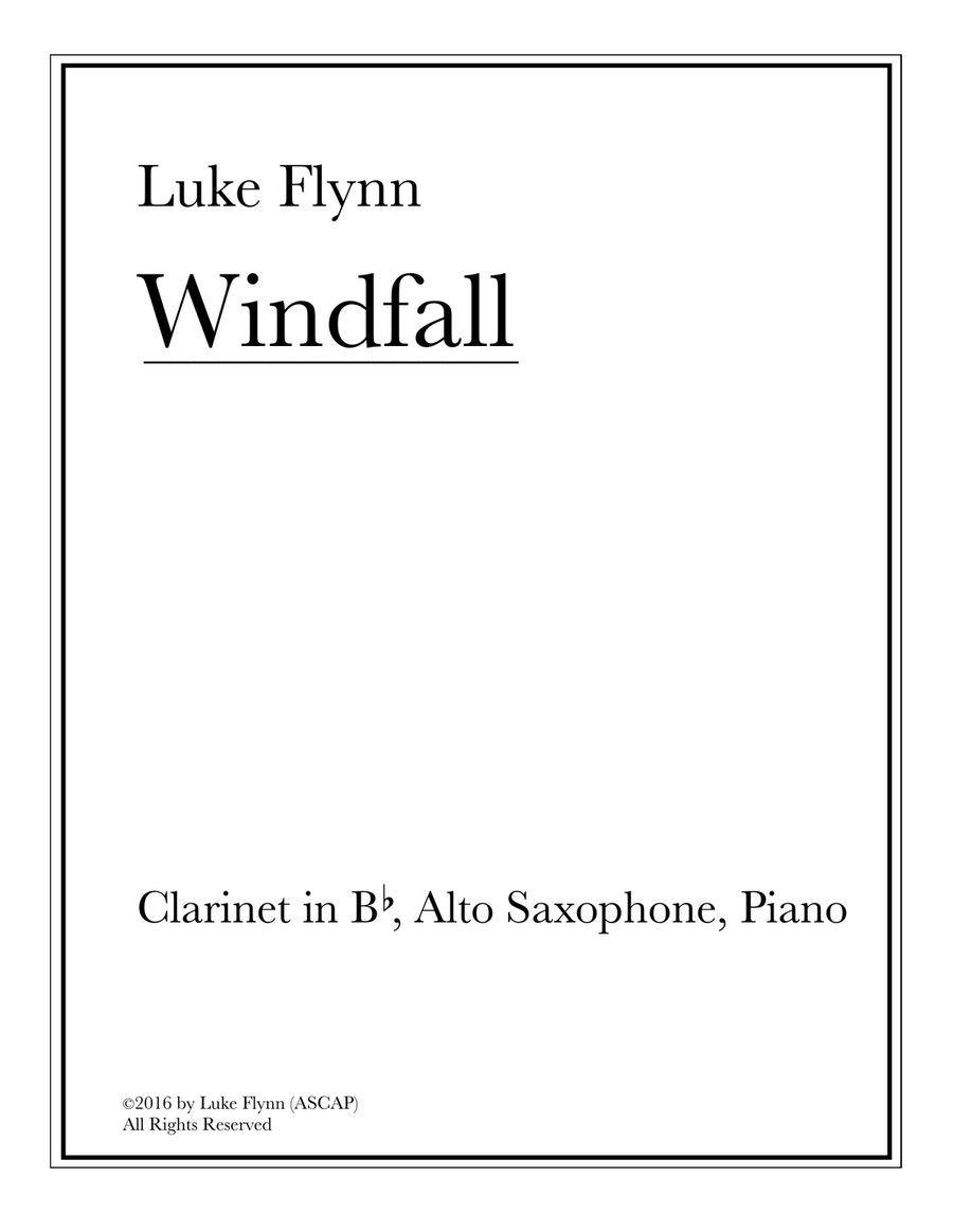 Windfall Small Ensemble scores gallery preview page 3