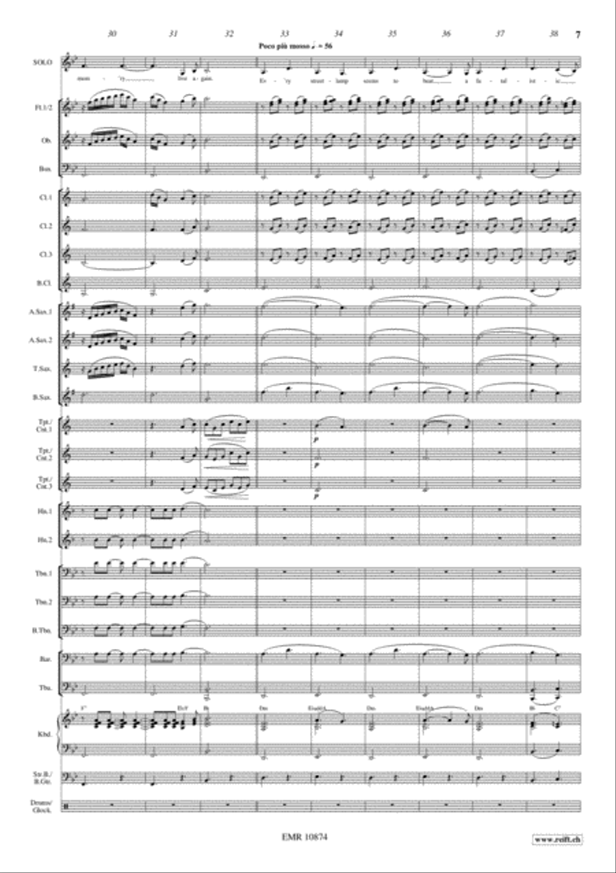 Memory Concert Band scores gallery preview page 8