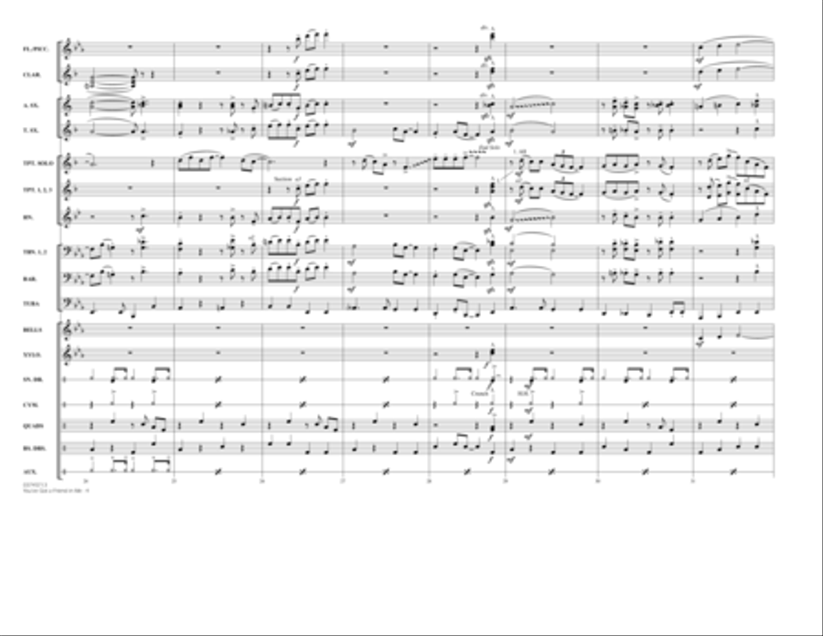 You've Got a Friend in Me (from Toy Story 2) (arr. Paul Murtha) - Conductor Score (Full Score) Marching Band scores gallery preview page 4