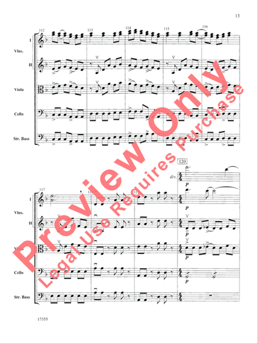 Mantras String Orchestra scores gallery preview page 14