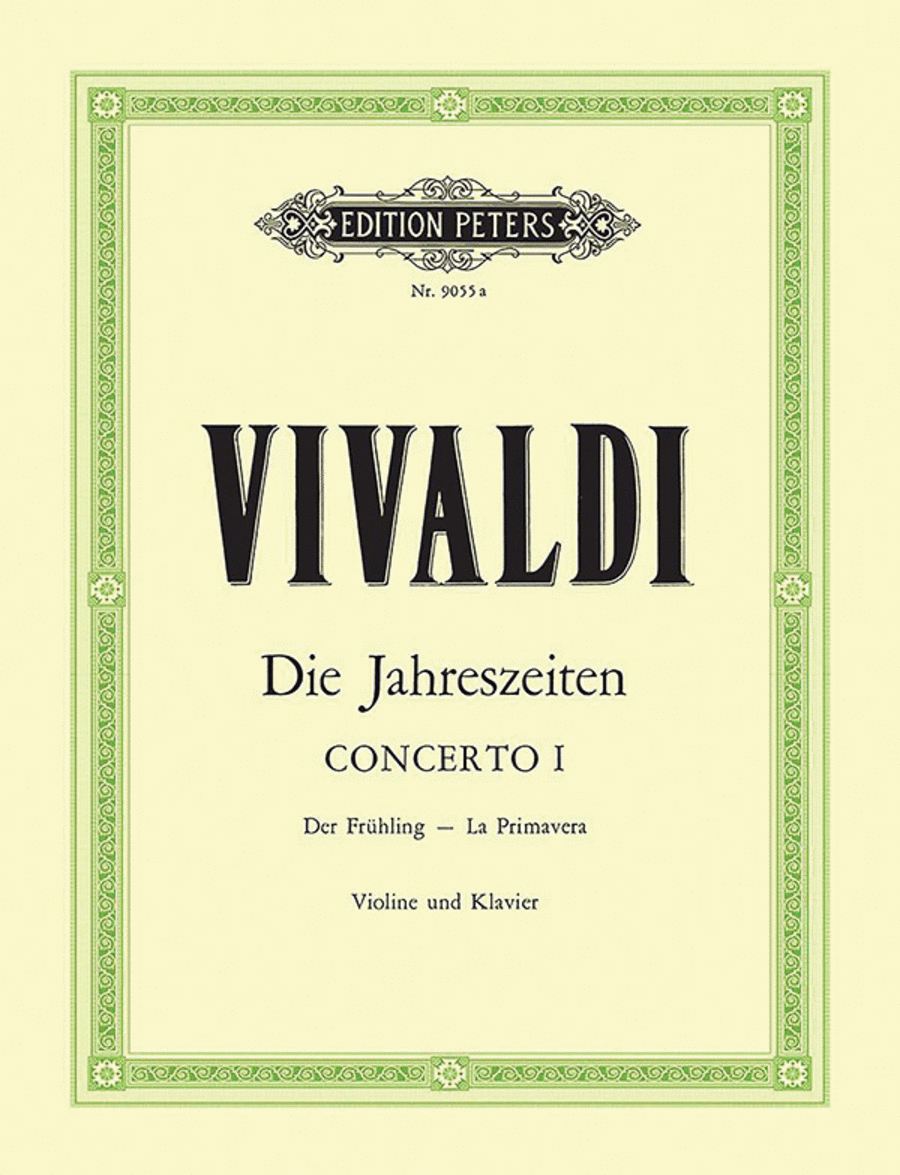 Seasons - Concerto No. 1 Violin Solo scores gallery preview page 1