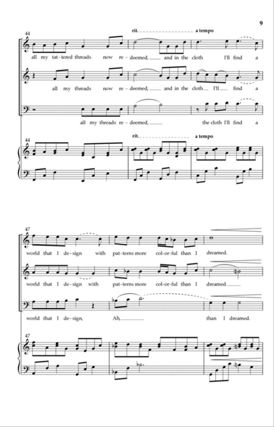 A Tapestry of Music 3-Part scores gallery preview page 7