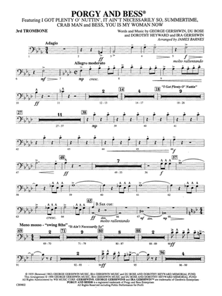 Porgy and Bess® (Medley): 3rd Trombone