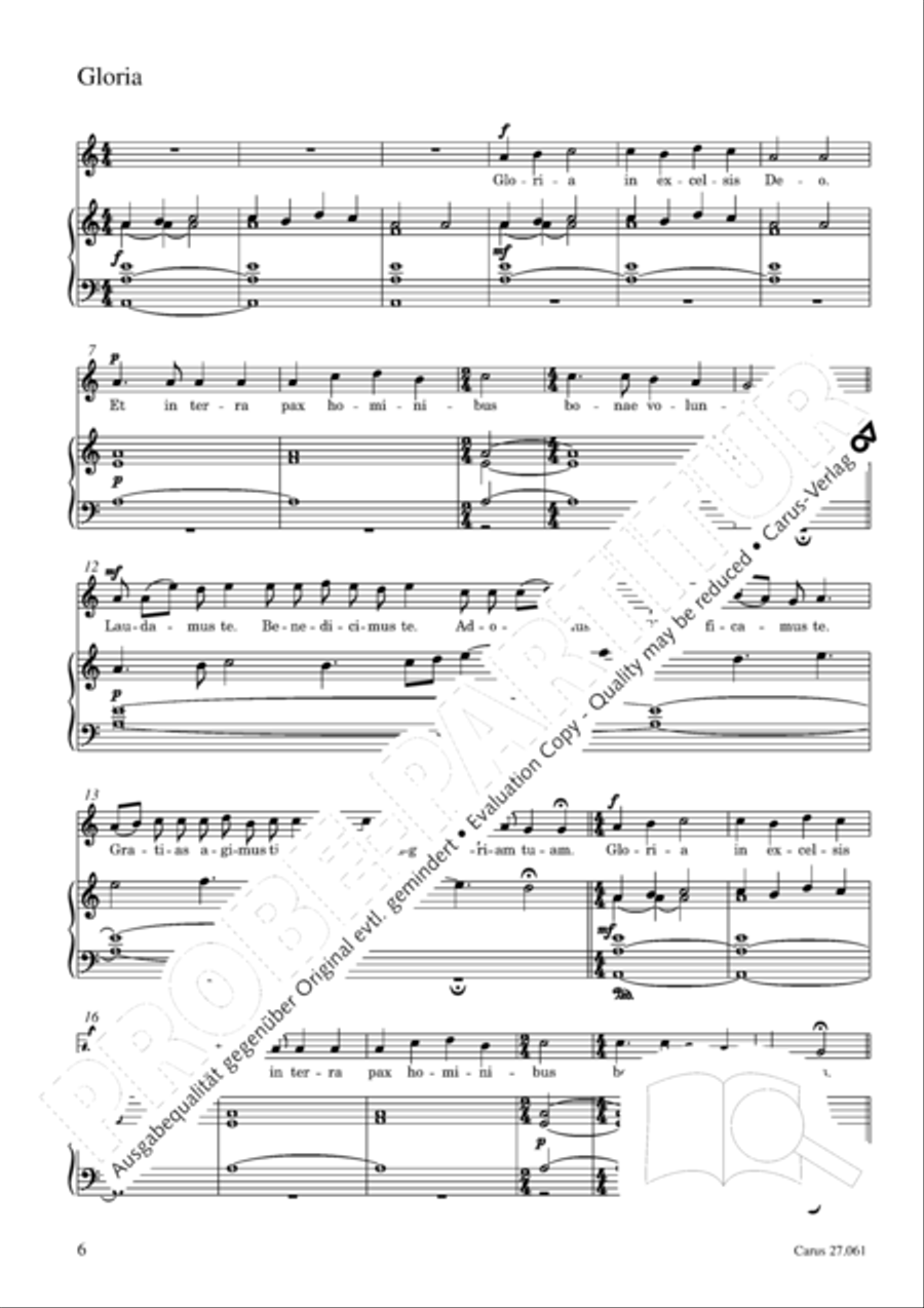 Missa Transfigurationis Missa Transfigurationis Women's Choir scores gallery preview page 7