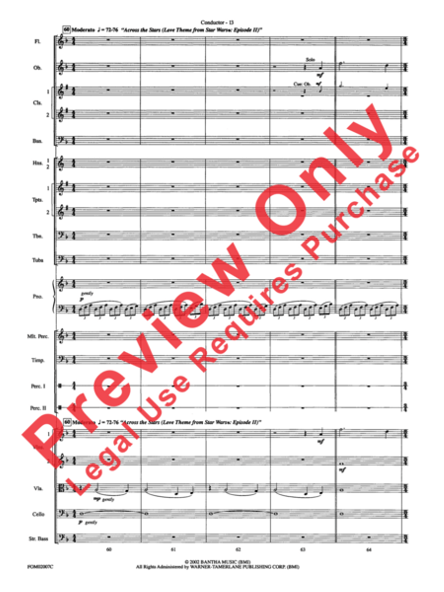Star Wars: Episode II Attack of the Clones Full Orchestra scores gallery preview page 43