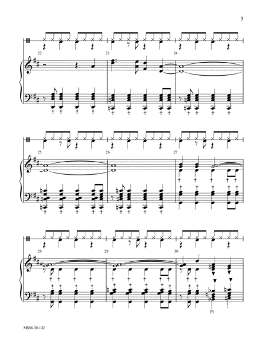 Angels from the Realms of Glory 5-Octaves scores gallery preview page 5