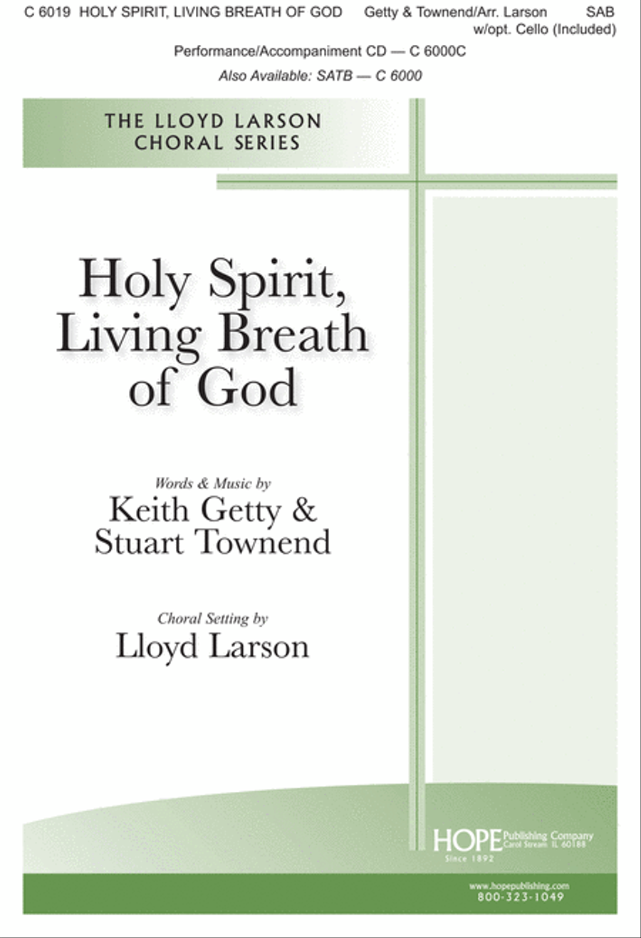 Holy Spirit, Living Breath of God 3-Part scores gallery preview page 1
