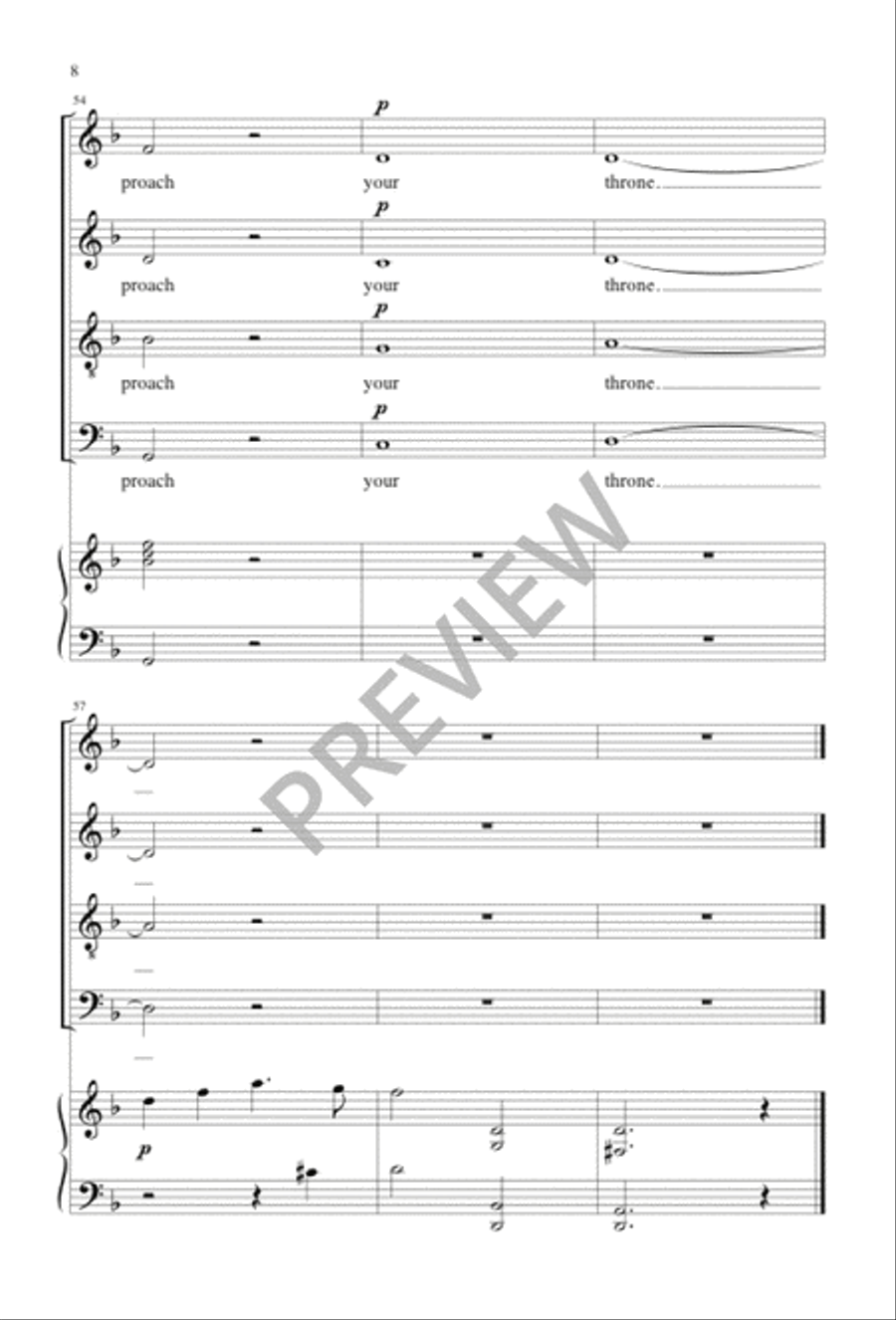 The Hymn of Adam 4-Part scores gallery preview page 9