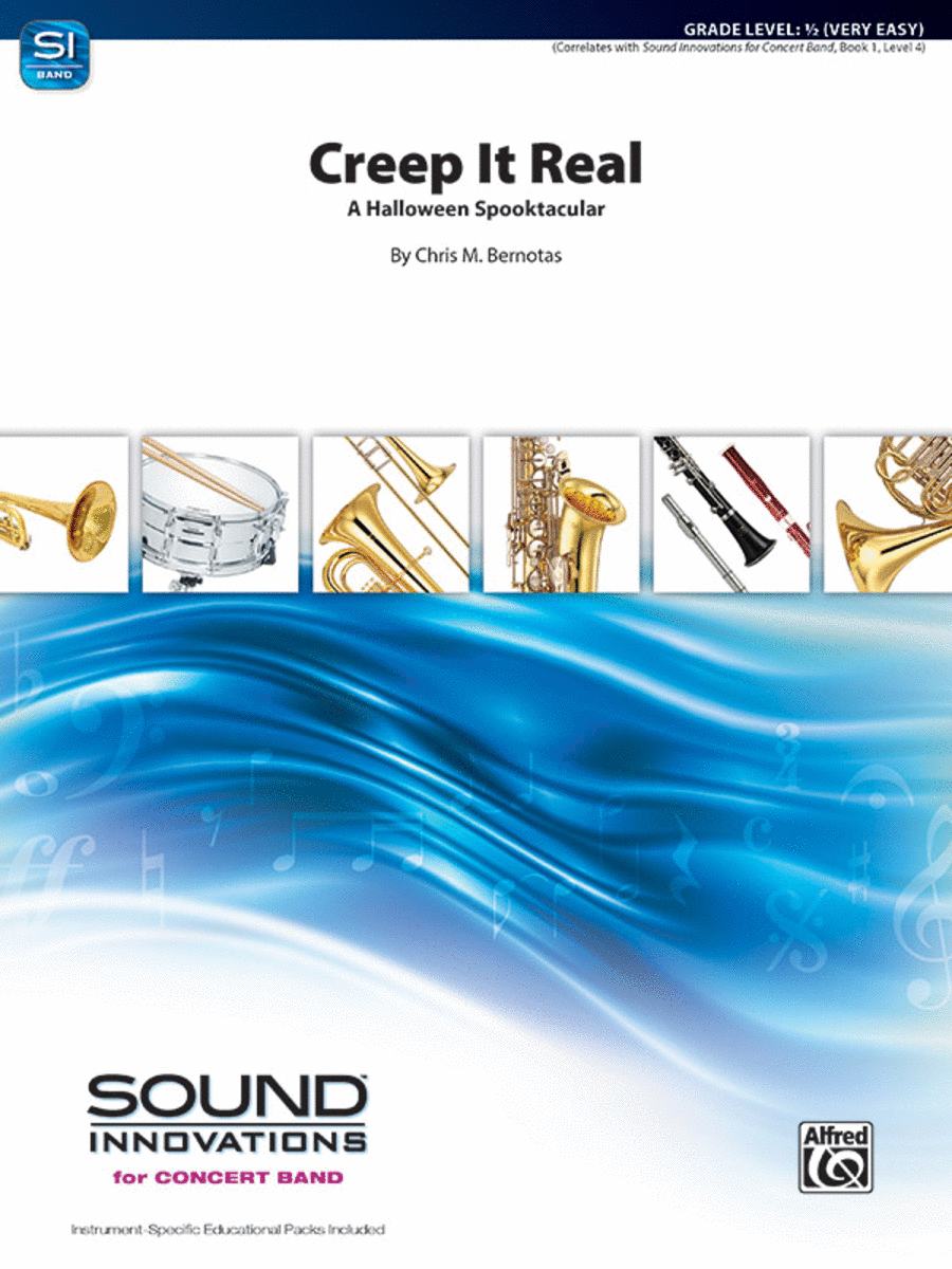 Creep It Real Concert Band scores gallery preview page 1