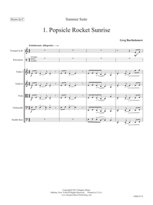 Popsicle Rocket Sunrise (from Summer Suite)