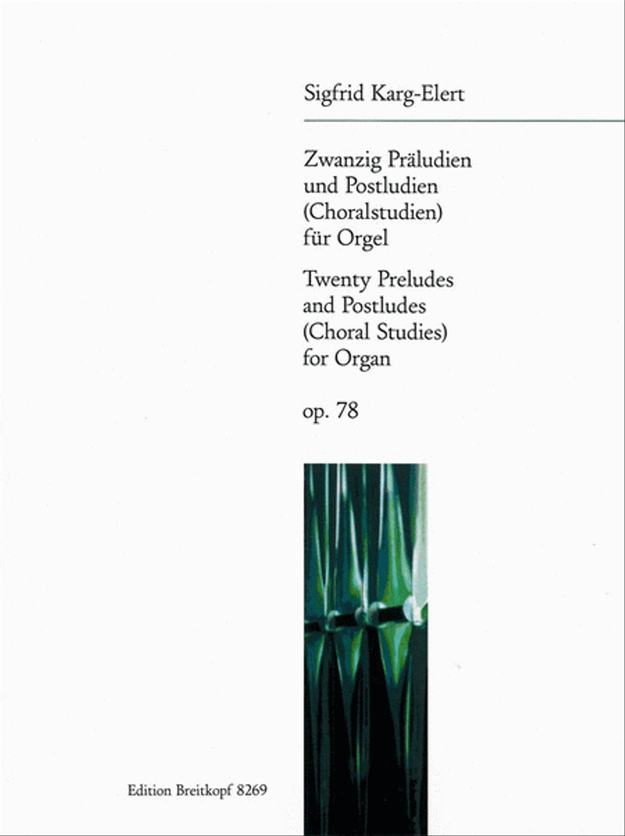 20 Prae- und Postludien op. 78