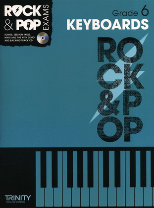 Rock & Pop Exams Keyboards Grade 6 Book/CD