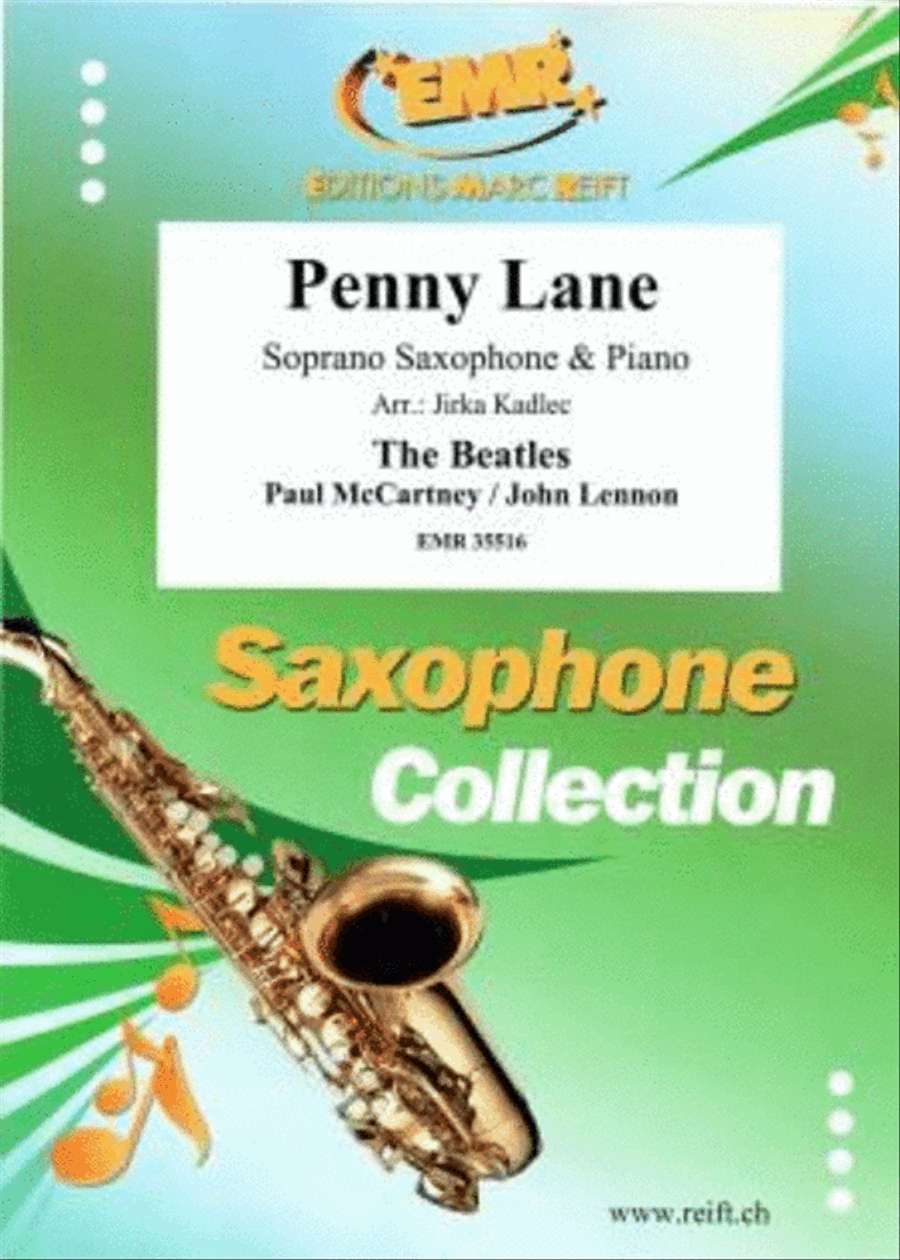 Penny Lane Penny Lane Soprano Saxophone scores gallery preview page 1