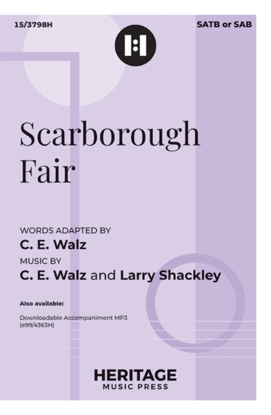 Scarborough Fair - SATB/SAB Octavo image number null