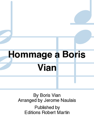 Hommage a Boris Vian