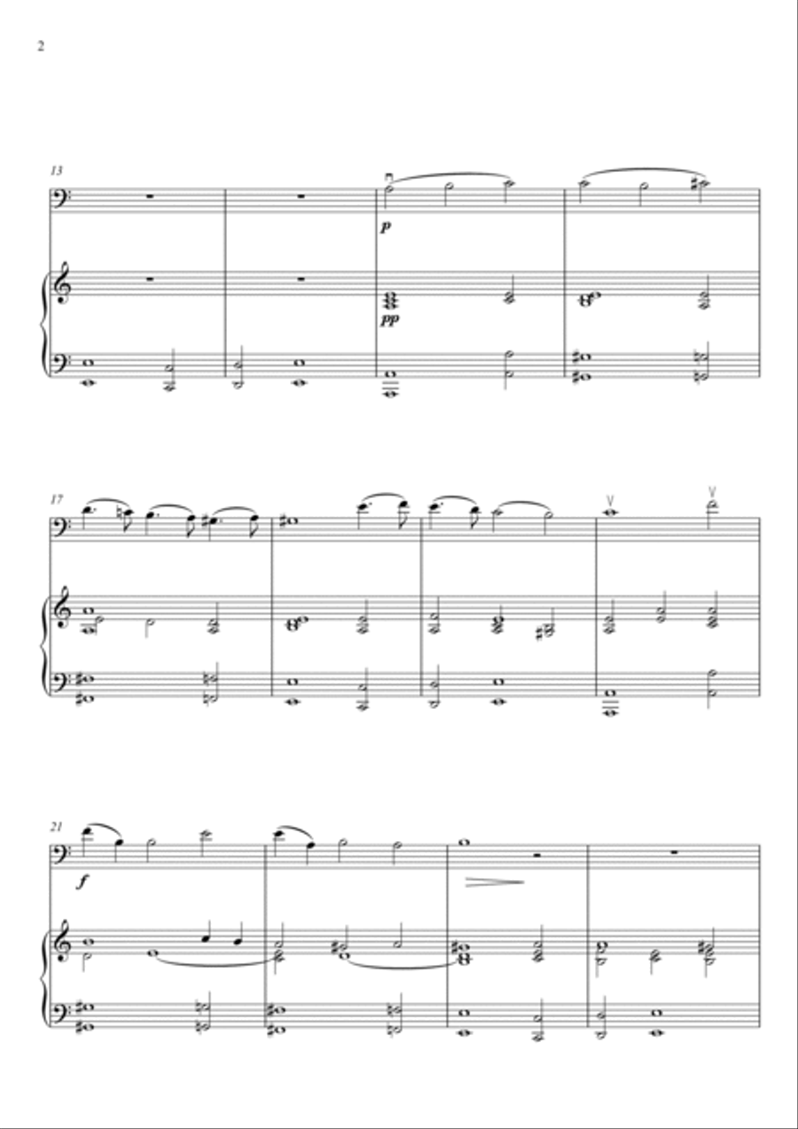 THY HAND, BELINDA! (FROM DIDO & AENEAS) - HENRY PURCELL - FOR CELLO AND PIANO Chamber Music scores gallery preview page 3
