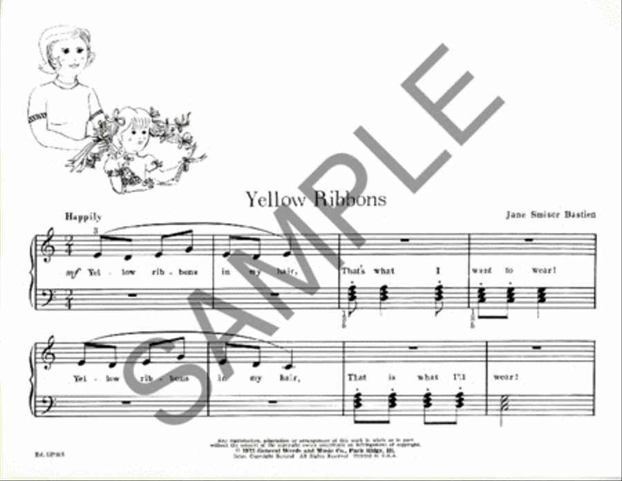 Yellow Ribbons Piano Method scores gallery preview page 2