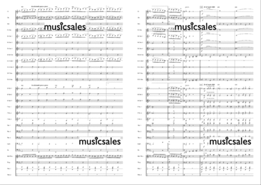 The Best of Charles Aznavour Concert Band scores gallery preview page 18
