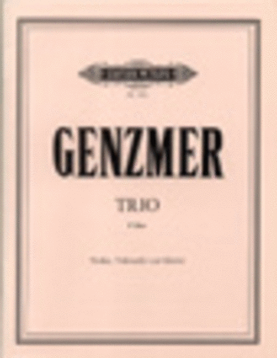 Piano Trio in F Major (1944 rev. 1967)