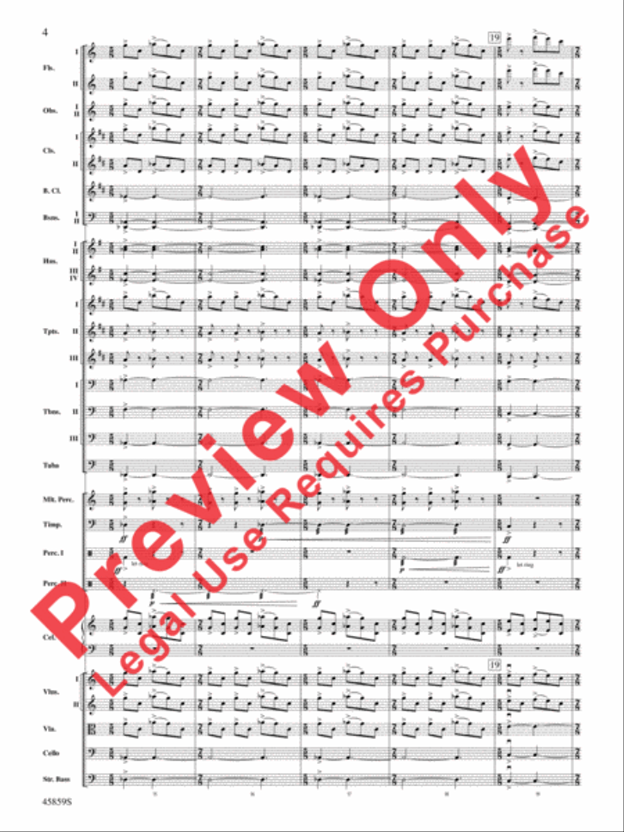 Fantastic Beasts and Where to Find Them Full Orchestra scores gallery preview page 4