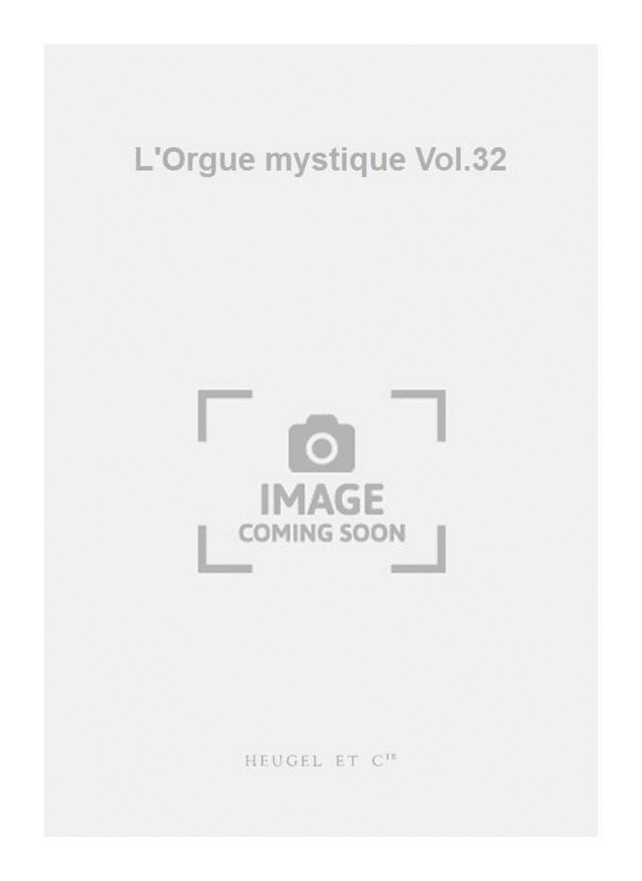 L'Orgue mystique Vol.32 Organ scores gallery preview page 1