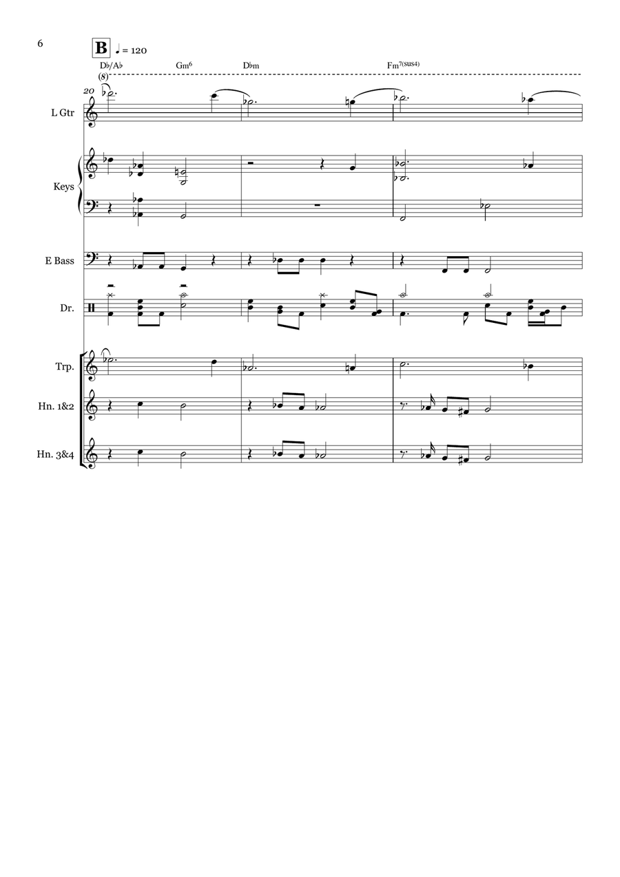 Space 1999 (alpha Mix) Small Ensemble scores gallery preview page 6