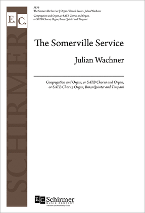 Book cover for The Somerville Service (Choral Score)
