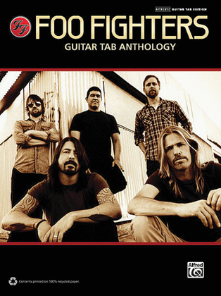 Book cover for Foo Fighters - Guitar Tab Anthology