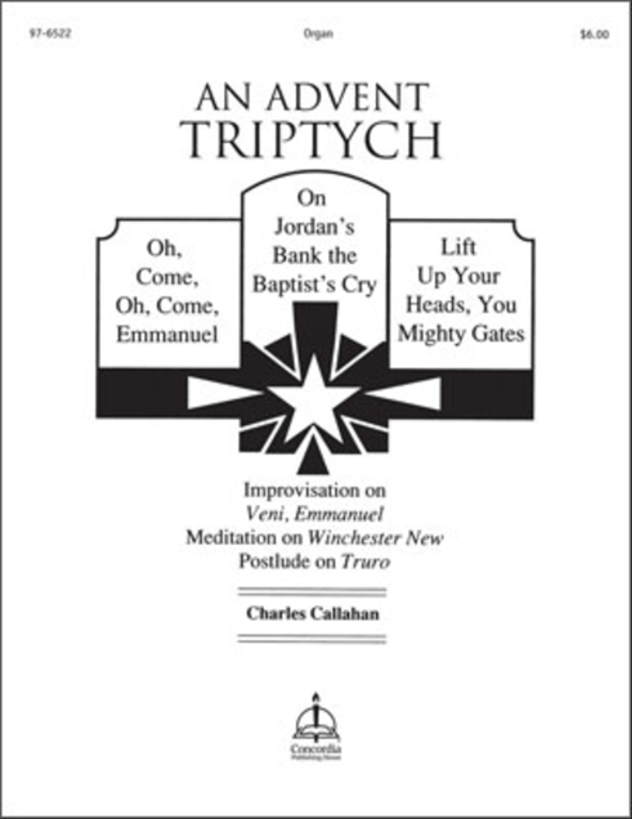 An Advent Triptych Organ scores gallery preview page 1