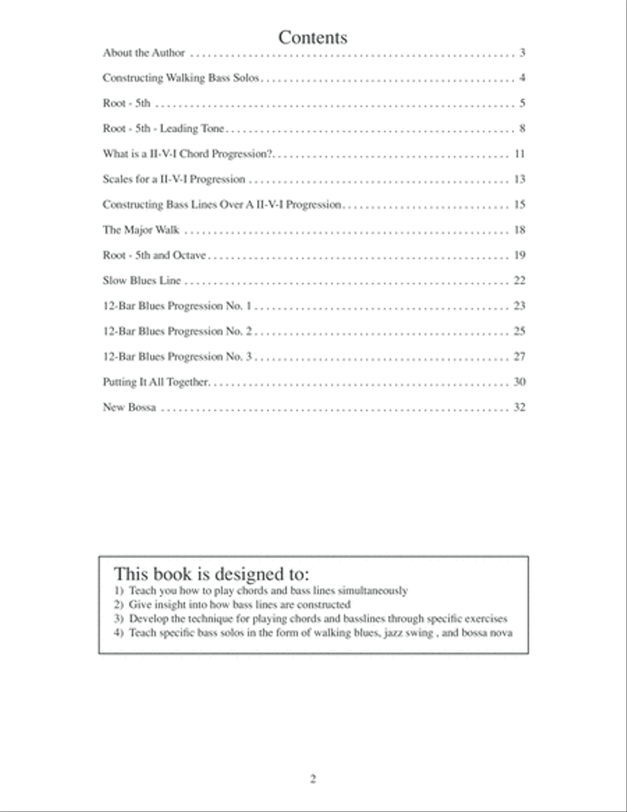 Walking Bass Solos [for Guitar] Electric Guitar scores gallery preview page 3