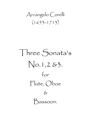 Three Sonatas No.1,2 & 3