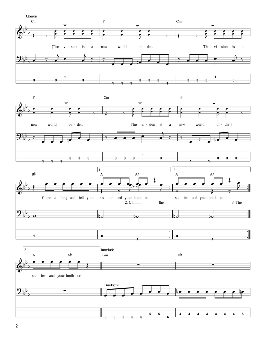 Life Won't Wait Acoustic Guitar scores gallery preview page 2