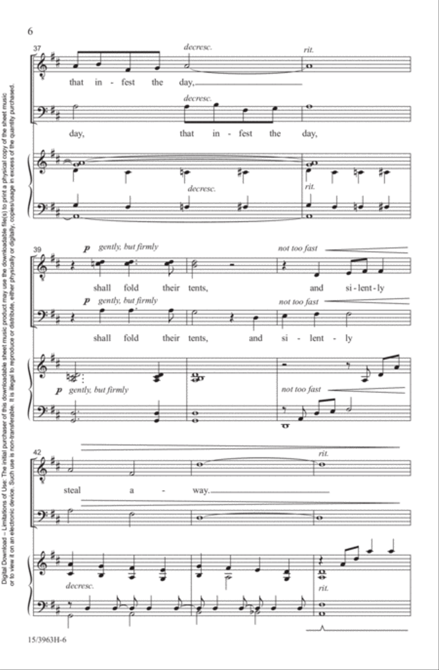 And the Night Shall Be Filled With Music TTB scores gallery preview page 6