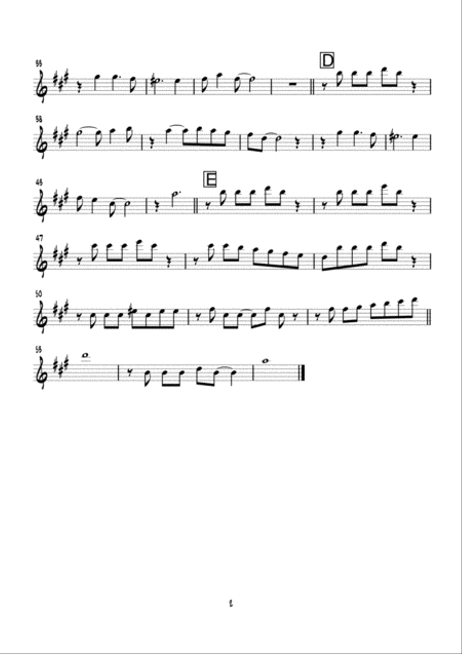 we are a swing band - little jazz piece Jazz Ensemble scores gallery preview page 6
