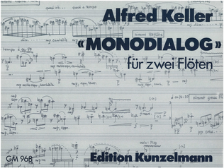 Monodialogue for 2 flutes