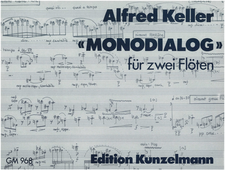 Monodialogue for 2 flutes