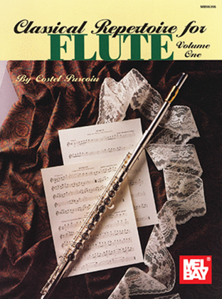 Book cover for Classical Repertoire for Flute Volume One