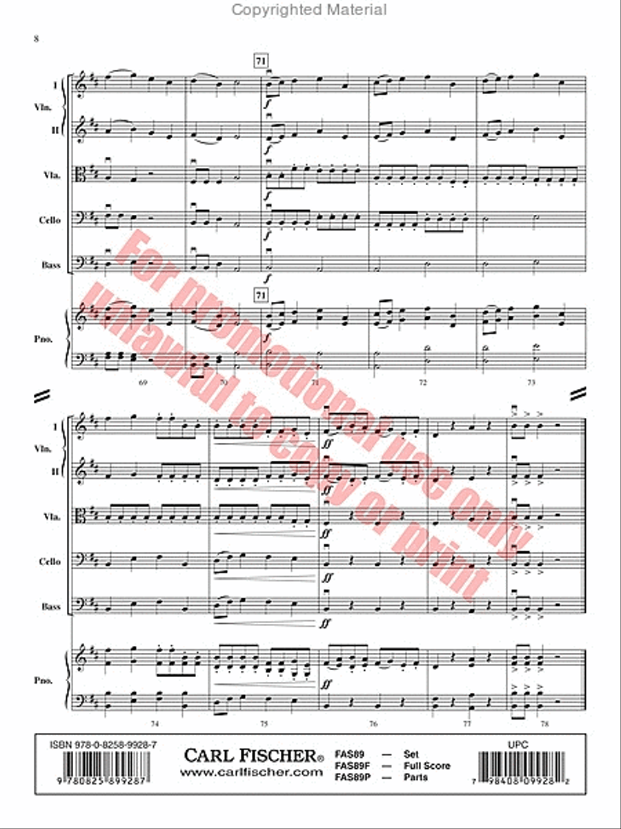 Stormborn String Orchestra scores gallery preview page 9
