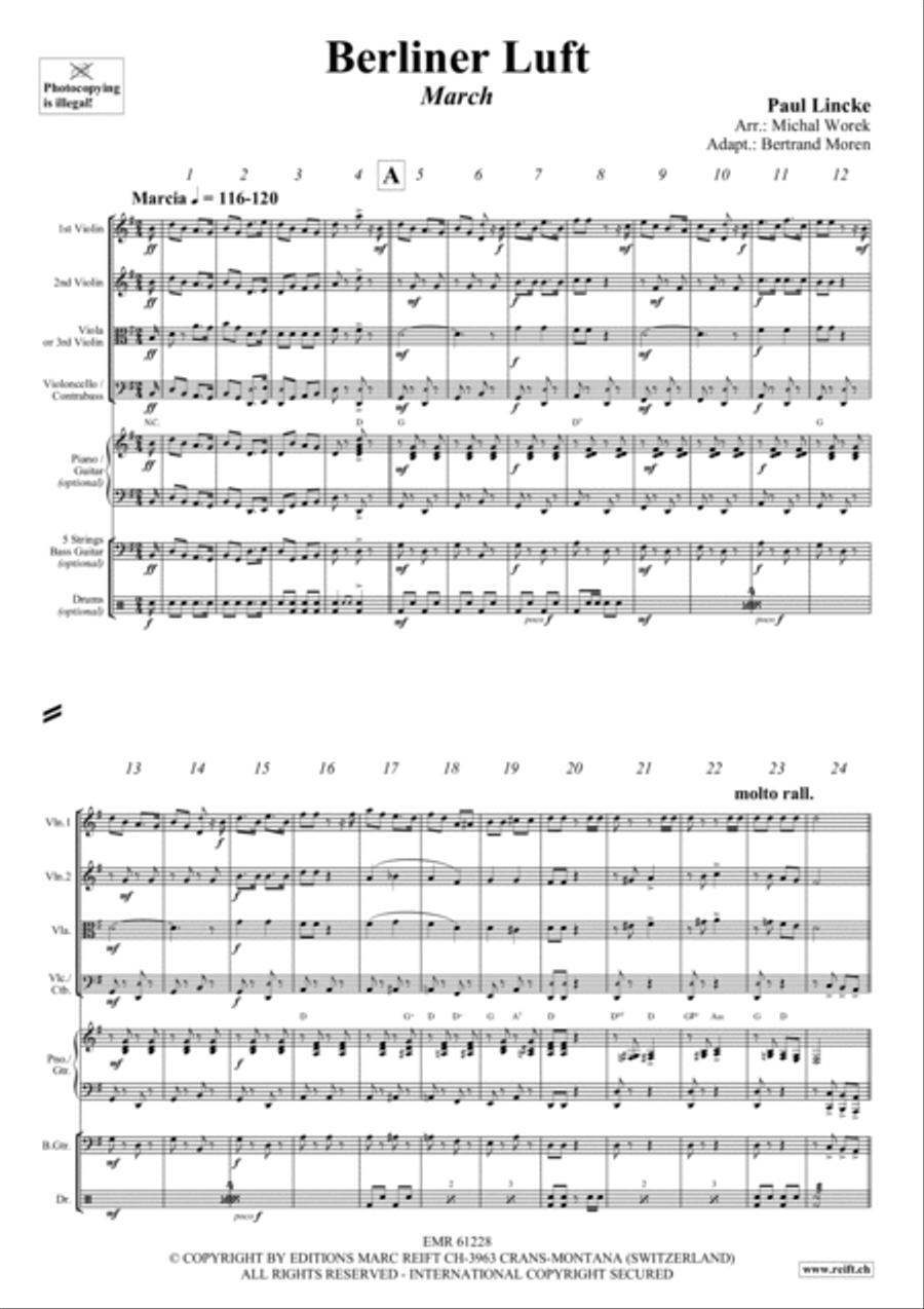 Berliner Luft String Quartet scores gallery preview page 3