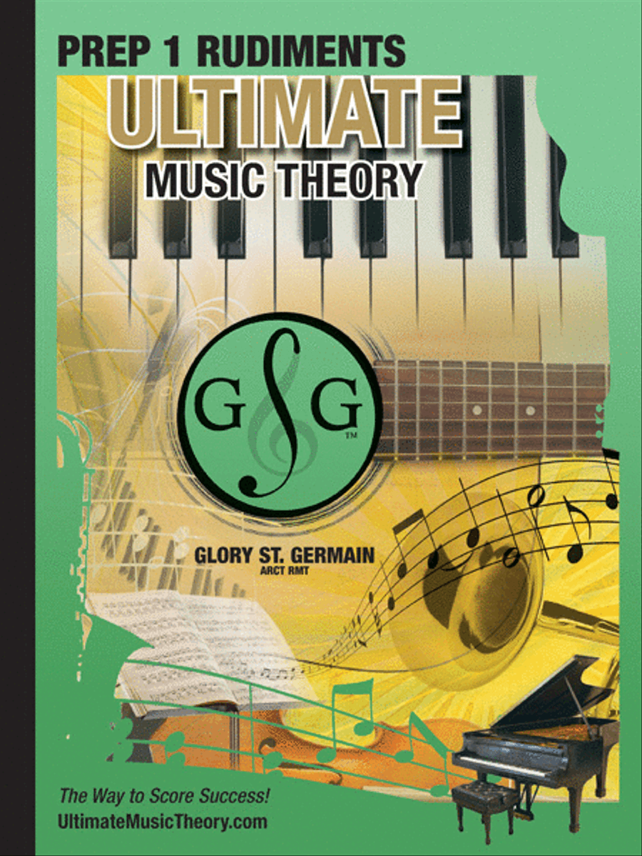 Ultimate Music Theory Prep 1 Rudiments Workbook Activity Books scores gallery preview page 1