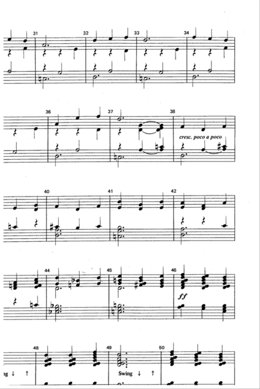 Westminster Chimes Westminster Chimes 3-Octaves scores gallery preview page 4
