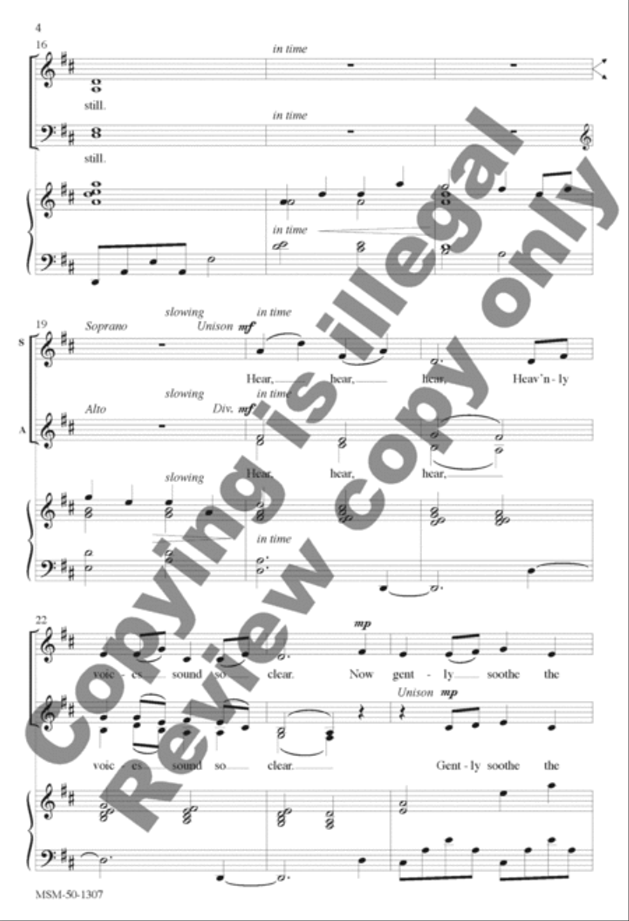 Still, Still, Still Still, Still, Still 4-Part scores gallery preview page 4
