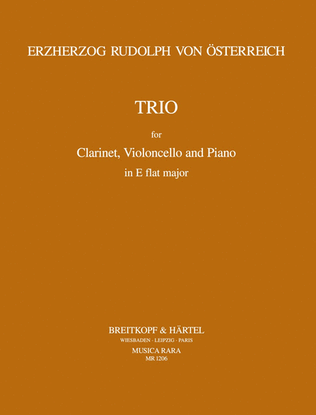 Book cover for Trio in Eb major
