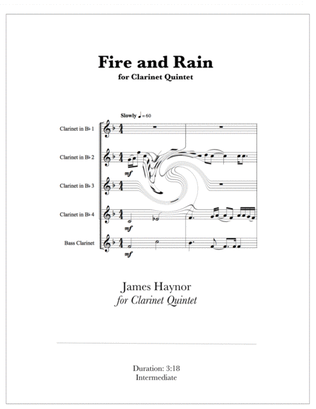 Book cover for Fire And Rain