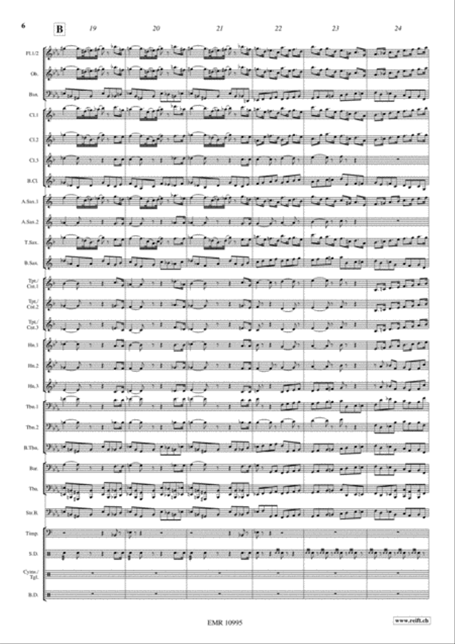 Coronation March Coronation March Concert Band scores gallery preview page 7